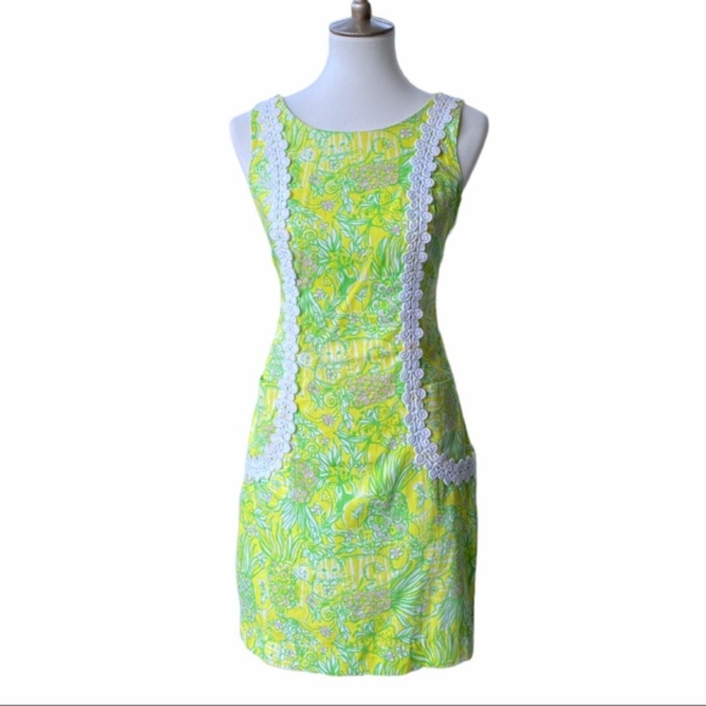 Lilly Pulitzer McFarland Shift Dress | Size 2 - Picture 1 of 13